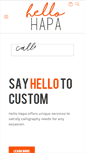 Mobile Screenshot of hellohapa.com